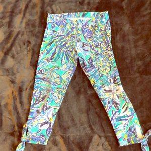 Lilly Pulitzer kids leggings SZ 8-10